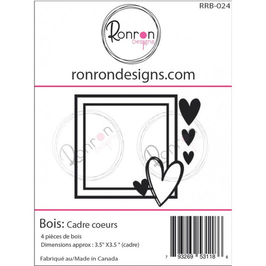 Bois: Cadre Coeurs