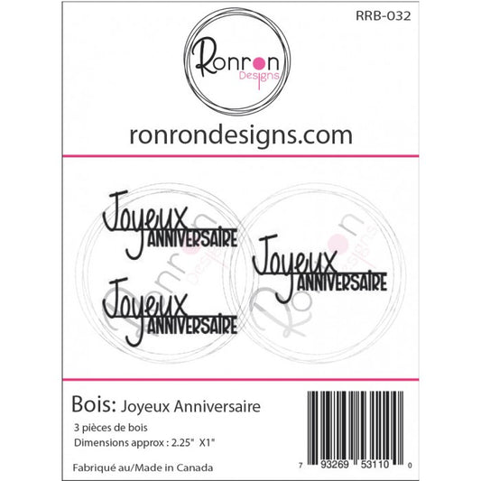 Bois: Joyeux Anniversaire