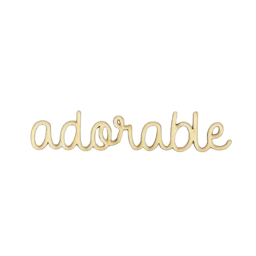 Wood: Adorable