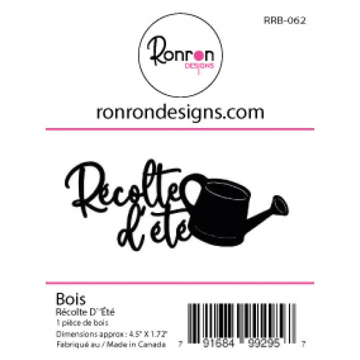 Bois: Récolte D'Été