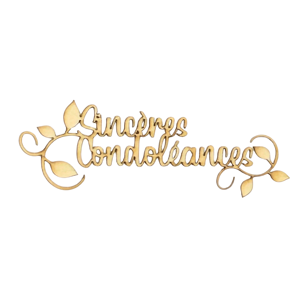 Bois: Sincere condolences
