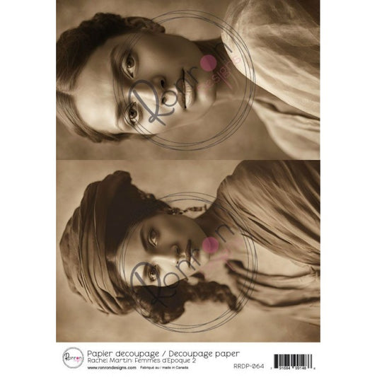 Papier de riz: Rachel Martin: Femmes d'Epoque 2