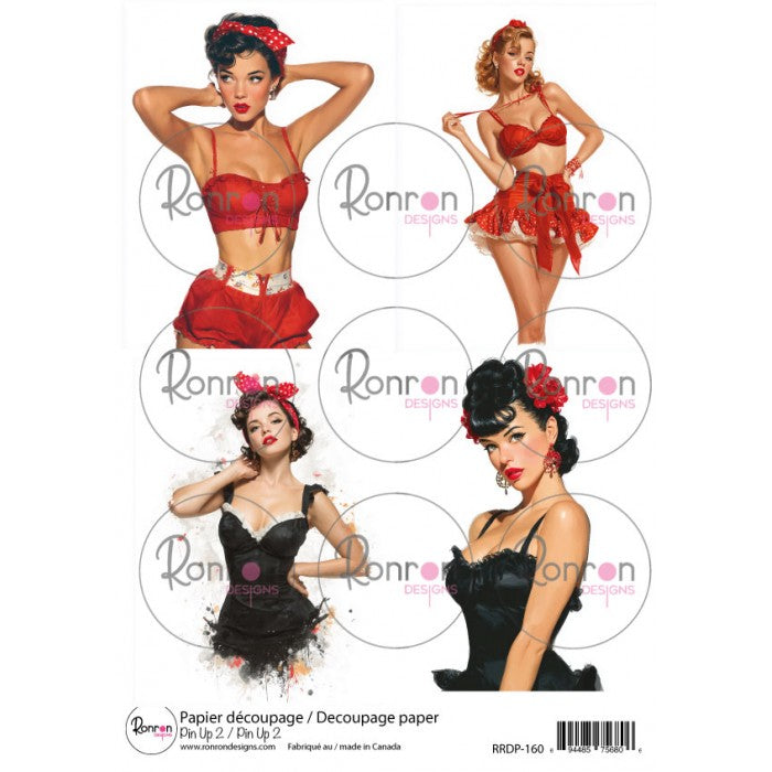 Papier De Riz: Pin Up 2