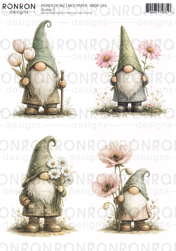 Papier De Riz: Gnomes 3