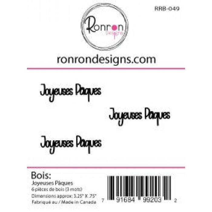 Bois: Joyeuses Pâques