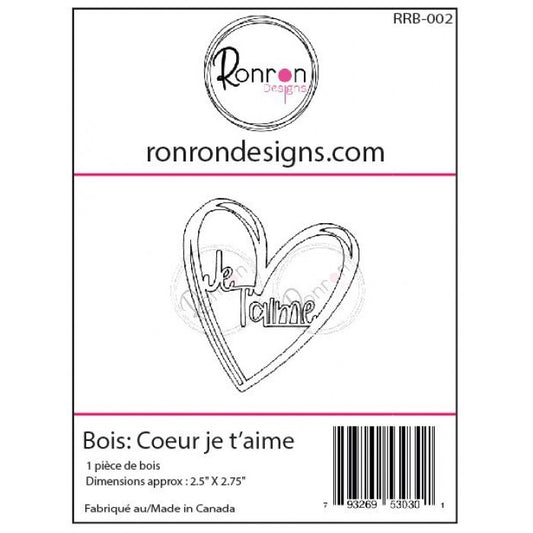 Bois: Coeur Je T'aime