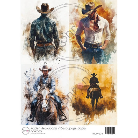 Rice Paper: Cowboy