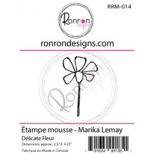 Foam Stamp: Marika Lemay - Delicate Flower
