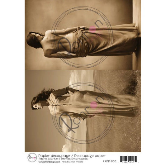 Papier de riz: Rachel Martin: Femmes Emancipees