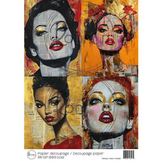 Papier De Riz: Gold