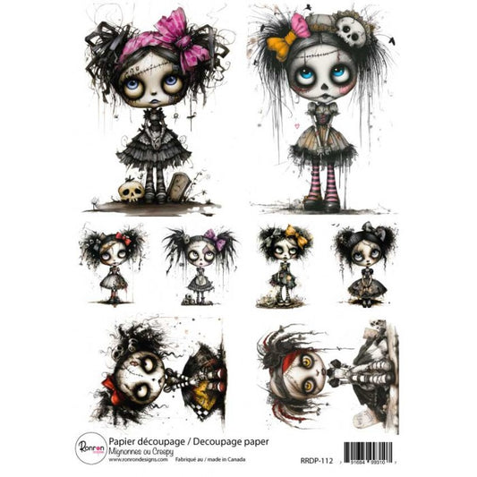 Papier De Riz: Mignonnes Ou Creepy