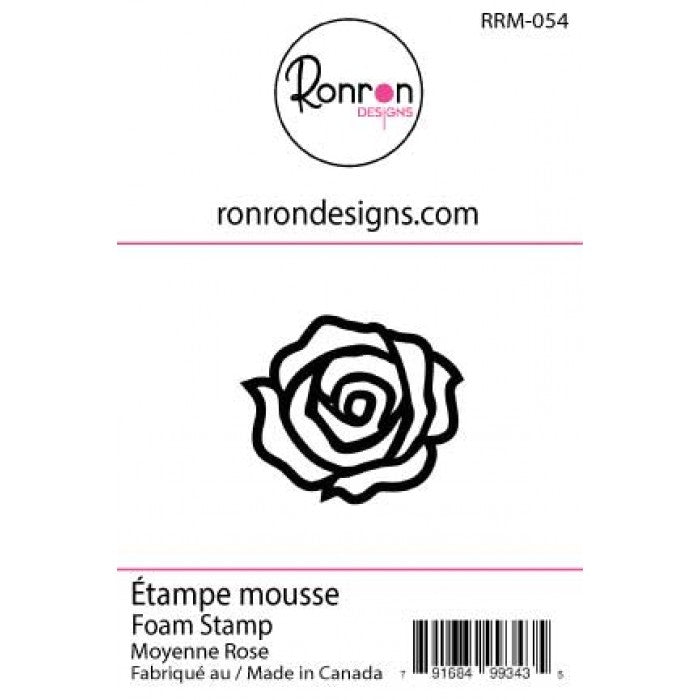 Étampe De Mousse: Moyenne Rose