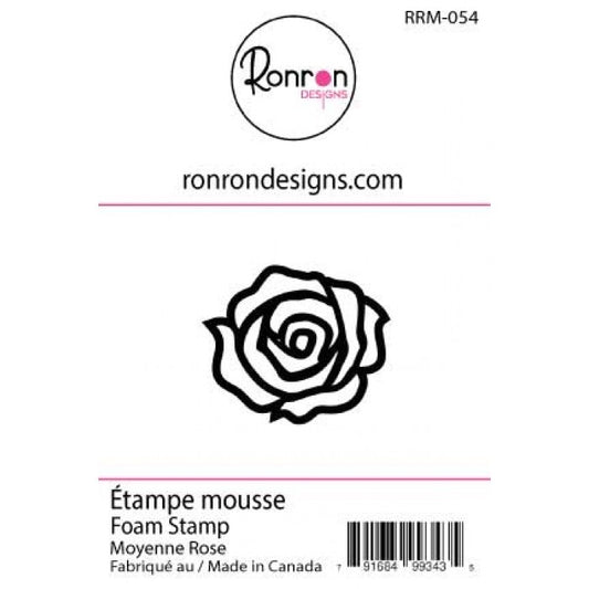 Étampe De Mousse: Moyenne Rose