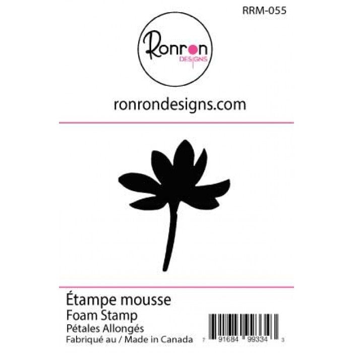 Étampe De Mousse: Pétales Allongés
