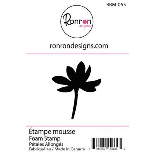 Étampe De Mousse: Pétales Allongés
