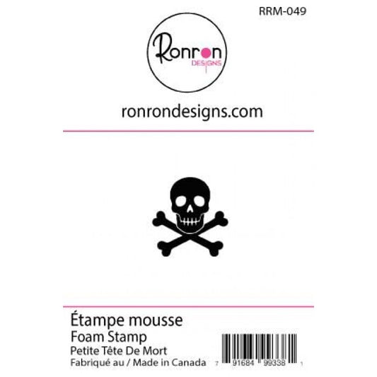 Étampe De Mousse: Petite Tête De Mort