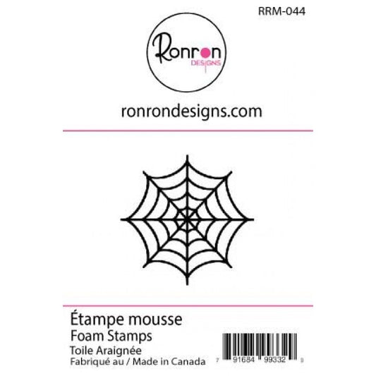 Étampe De Mousse: Toile Araignée