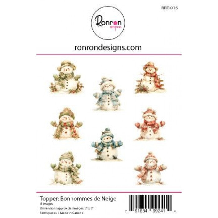 Topper: Bonhommes De Neige