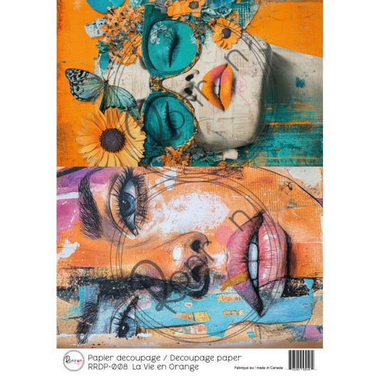 Rice Paper: Life in Orange