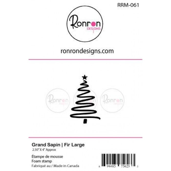 Étampe De Mousse: Grand Sapin