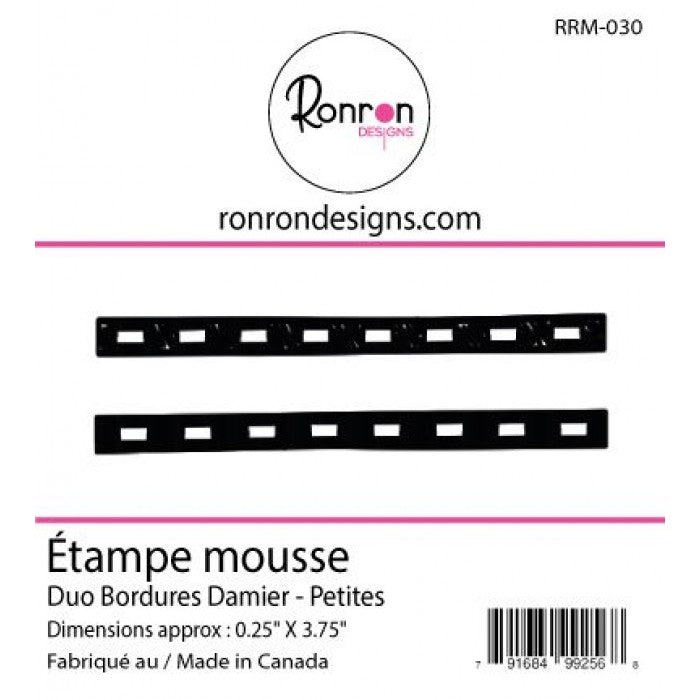 Étampe De Mousse: Duo Bordures Damie