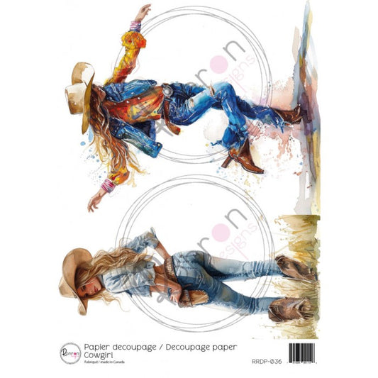 Rice Paper: Cowgirl