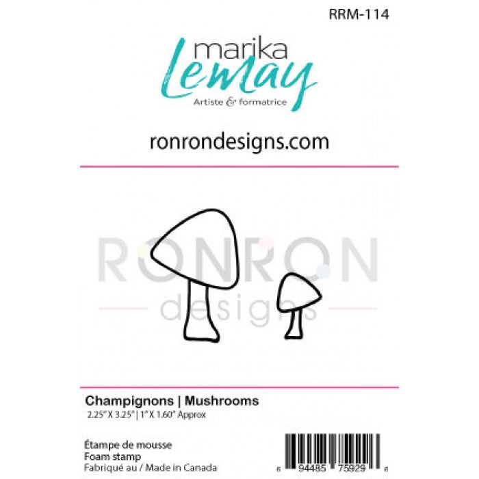 Étampe De Mousse: Marika Lemay - Champignons
