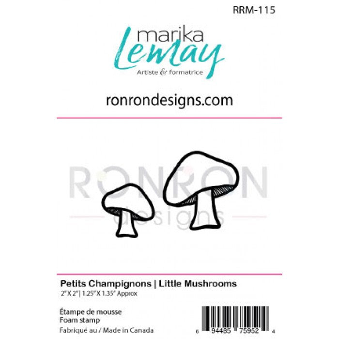 Étampe De Mousse: Marika Lemay - Petits Champignons