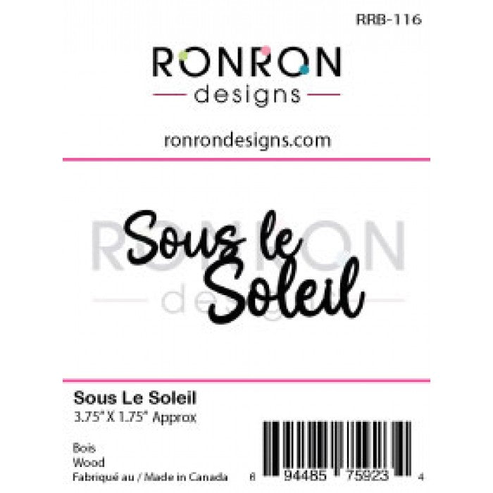 Bois: Sous Le Soleil