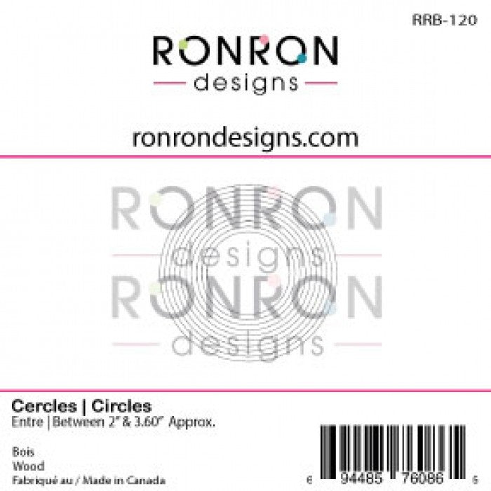 Ronron Designs Bois: Cercles