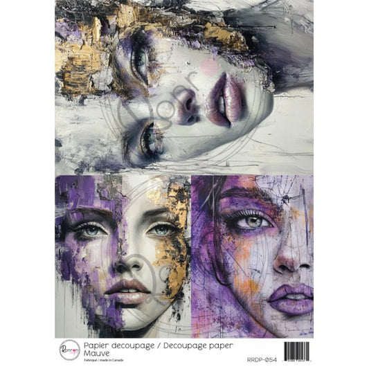 Papier De Riz: Mauve