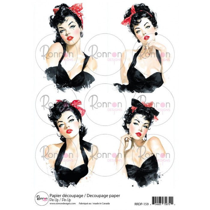 Papier De Riz: Pin Up