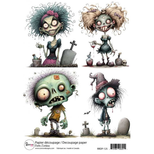 Papier De Riz: Petits Zombies