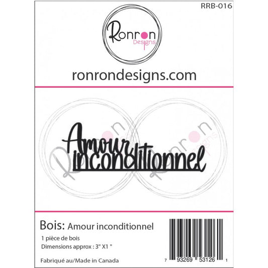 Bois: Amour Inconditionnel
