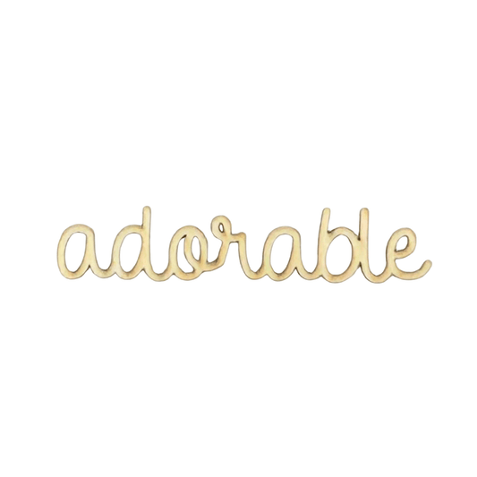 Wood: Adorable