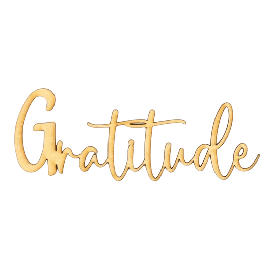 Wood: Gratitude