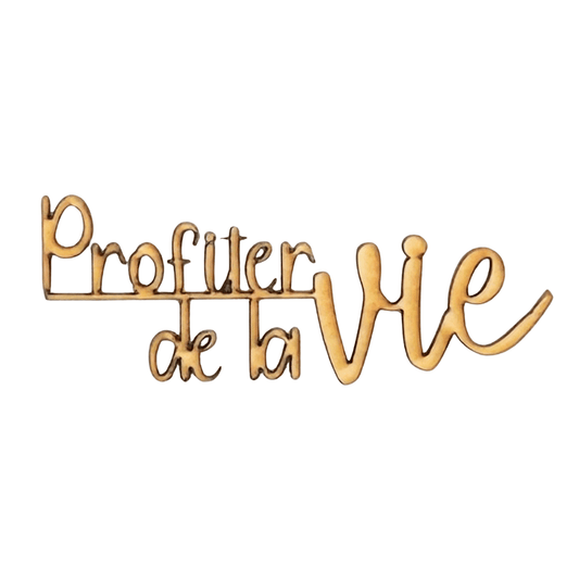 Bois: Profiter De La Vie