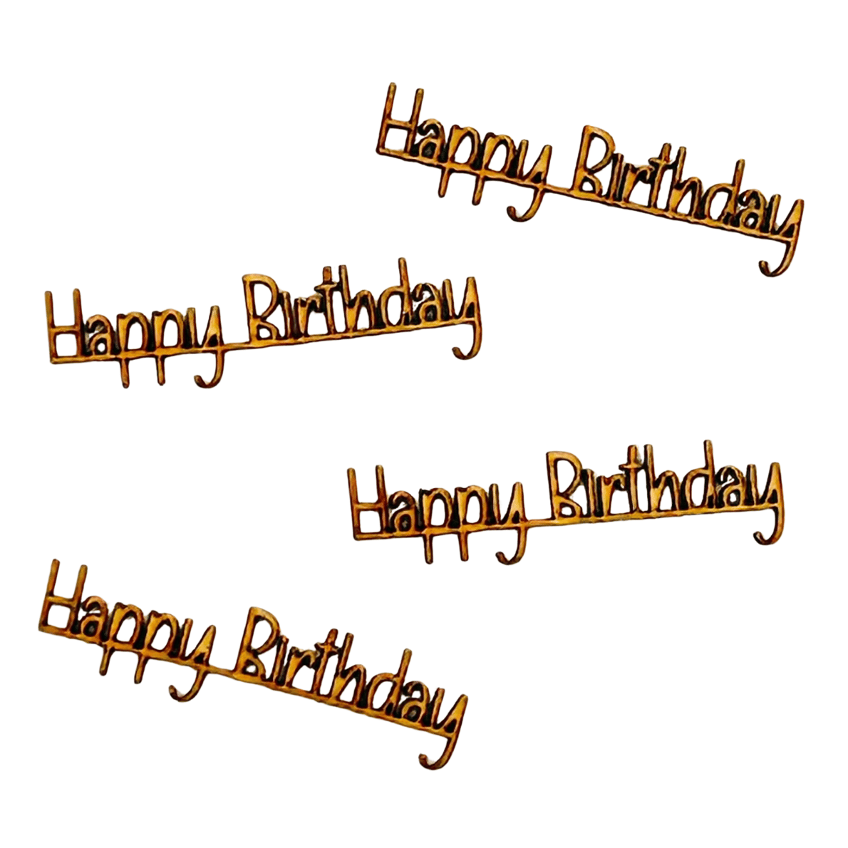 Wood: Happy Birthday 2