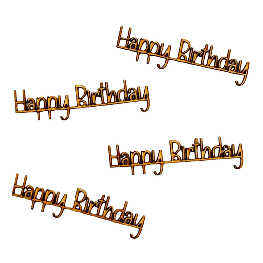 Wood: Happy Birthday 2