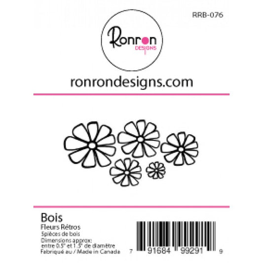 Bois: Fleurs Rétros