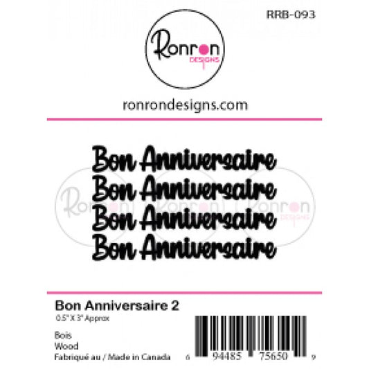 Bois: Bon Anniversaire 2