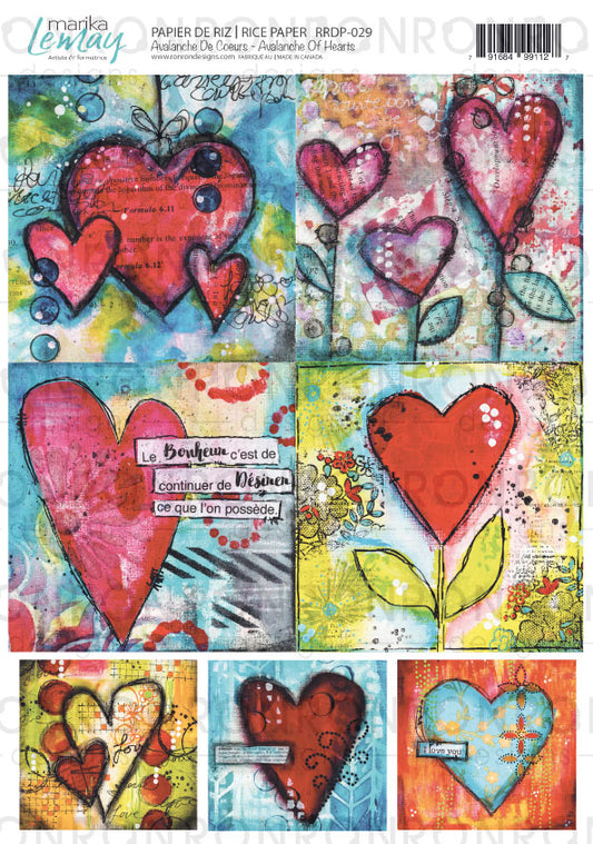 Papier De Riz: Marika Lemay - Avalanche De Coeurs