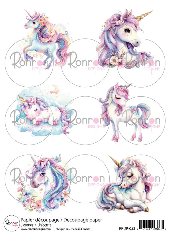 Rice Paper: Unicorns