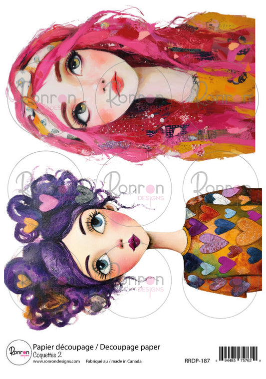 Papier De Riz: Coquettes 2