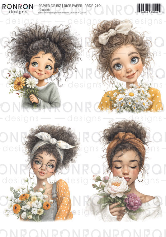 Papier De Riz: Bouquets