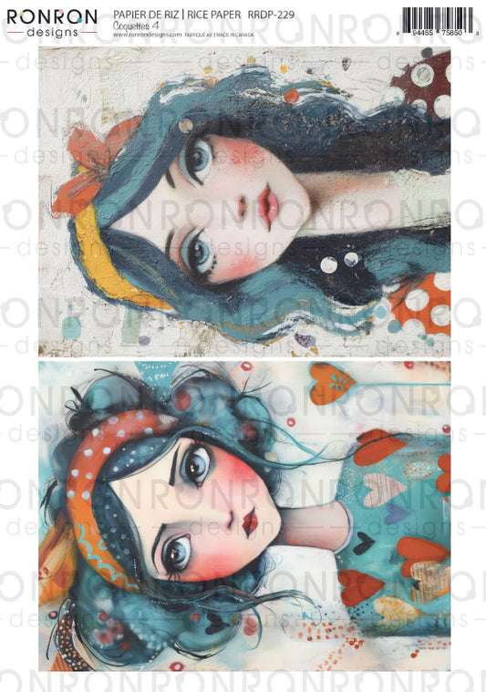 Papier De Riz: Coquettes 4