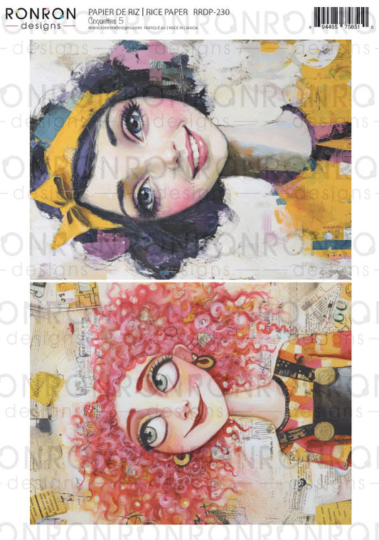 Papier De Riz: Coquettes 5