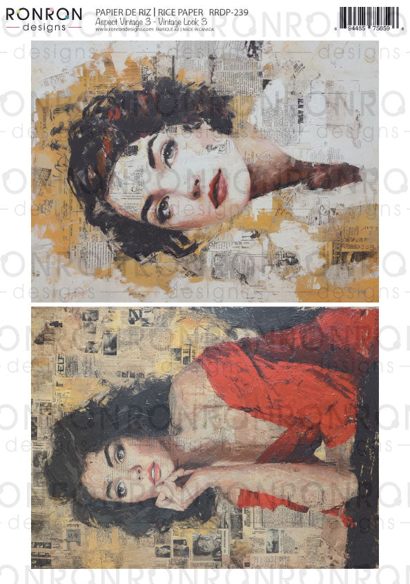 Papier De Riz: Aspect Vintage 3