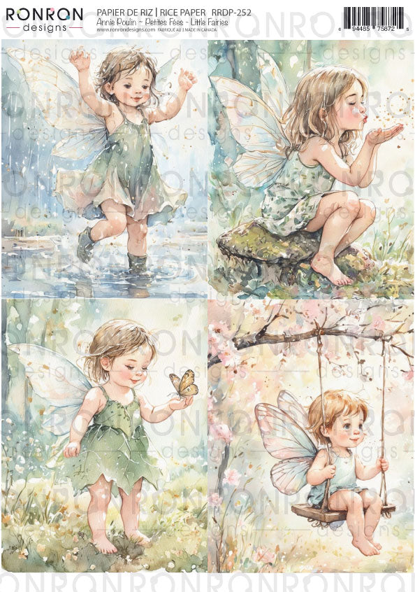 Papier De Riz: Annie Poulin - Petites Fées