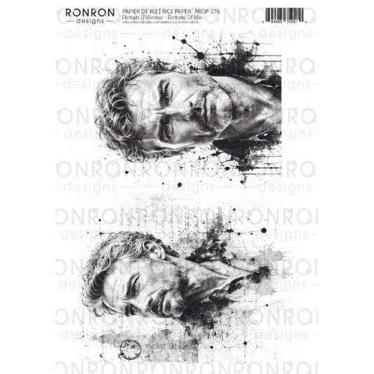 Papier De Riz: Portraits D'Hommes
